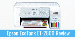 Featured image showing our extensive Epson EcoTank ET-2800 Review