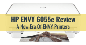 Featured image showing a HP ENVY 6055e review preview